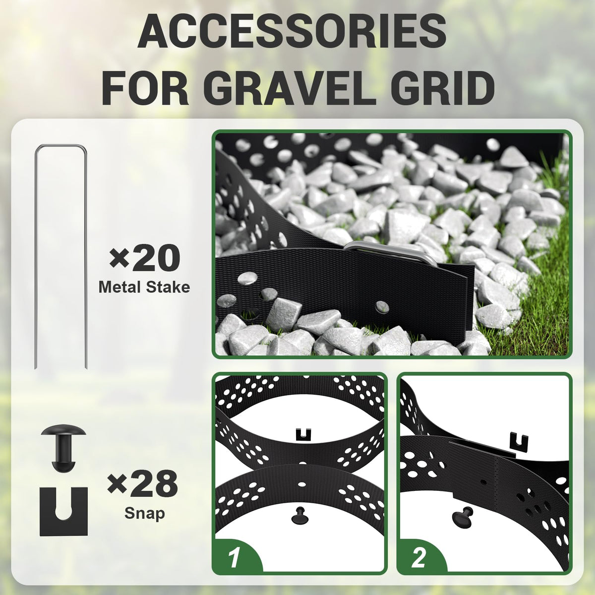 LXVOOEE slope-stability grid preventing erosion on uneven ground