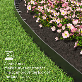 LXVOOEE edging suitable for flower beds lawns and tree rings