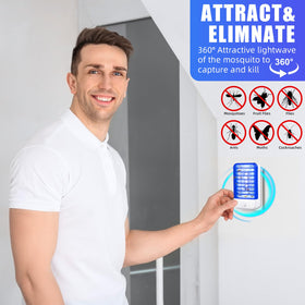 Lycxbfjia bug zapper six-pack cleaning access enables quick maintenance.