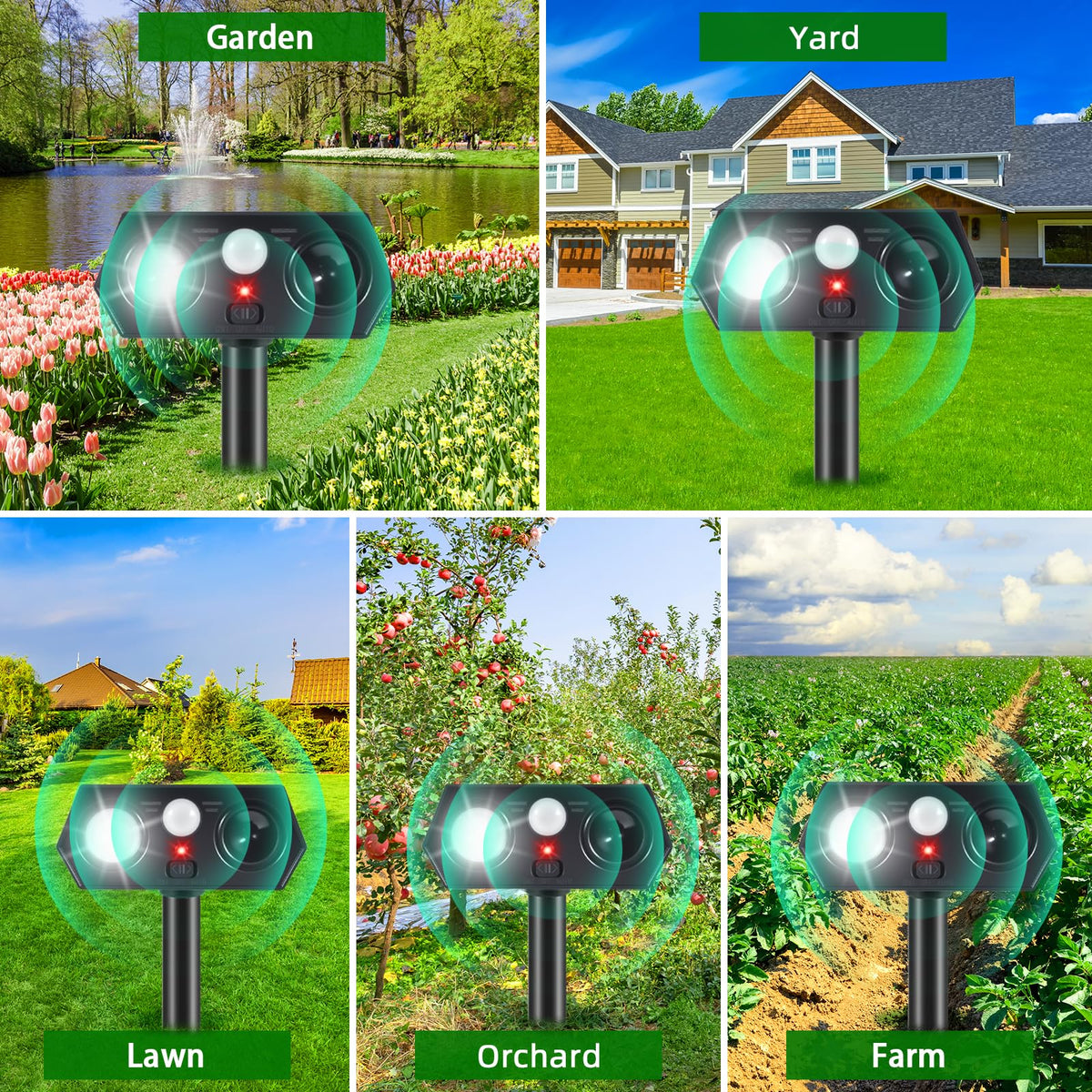 Lycxbfjia energy-saving standby mode, conserves power between detections.