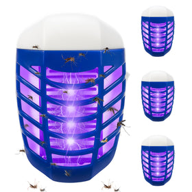 Lycxbfjia indoor bug zapper plug-in with UV light attracts insects quietly and eliminates them.
