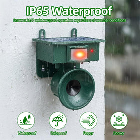Lycxbfjia solar panel and IP65 housing designed for outdoor weather