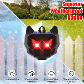Lycxbfjia Solar Predator Eyes illuminate red light during night use