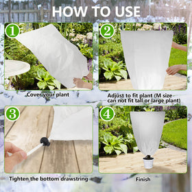 LYDTICK protective cover shields gardens from pests, wind, and cold exposure.