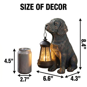 Lyeasw beagle lawn statue enhances any yard decor.