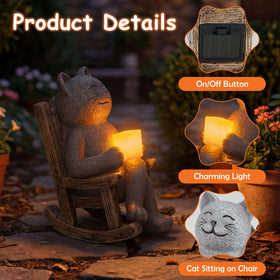 Lyeasw ready-to-use outdoor figurine requires no assembly
