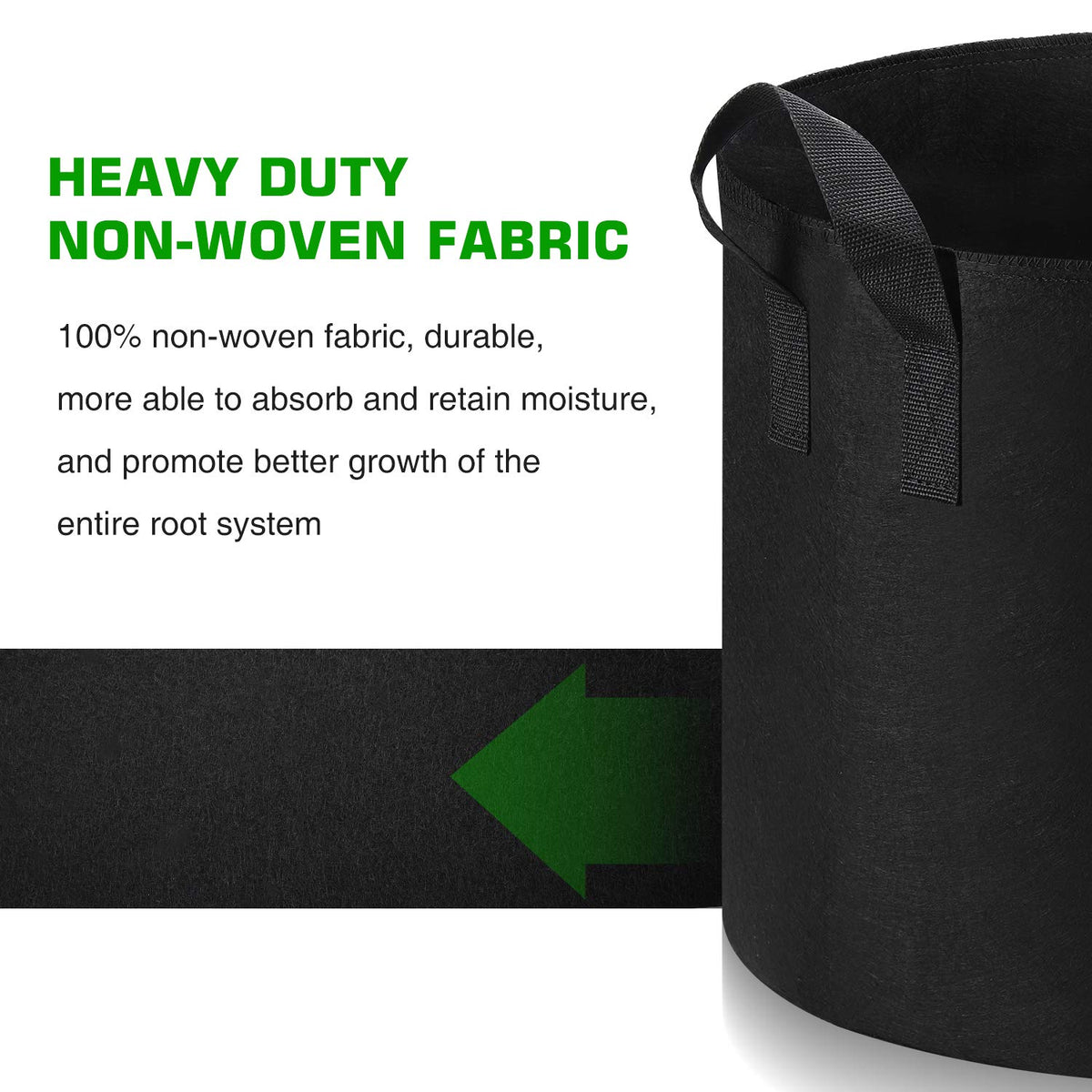 Lyincat durable reusable grow bags designed for multiple seasons