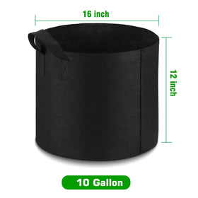 Lyincat sturdy nylon handles enable easy transport when bags are full.
