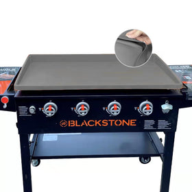Lyonbi Blackstone silicone griddle mat 36in protects the surface and reduces slips
