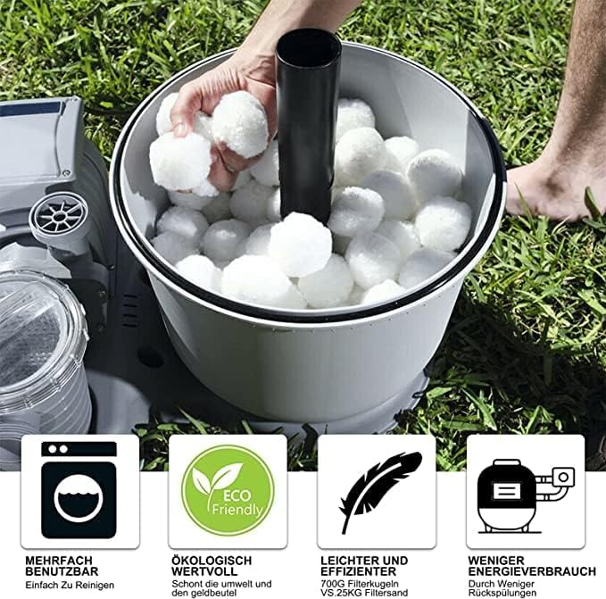 LYQC aquarium filter balls offer reliable filtration for tanks and ponds.