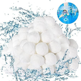 LYQC polyester-based filter balls provide durable fiber-media for clear water filtration.