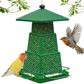LYQYXHS bird feeder collapsible hanging design for easy storage and quick refills