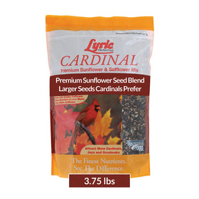 Lyric Cardinal Seed Mix Bag attracts cardinals and other songbirds to your backyard feeder