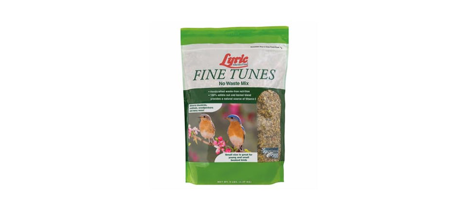 Lyric Fine Tunes seed mix bag front view for no-waste feeding