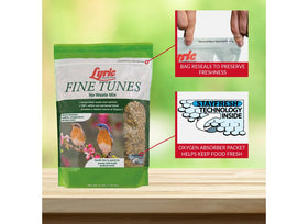Lyric Fine Tunes seed ingredients close-up showing nuts and seeds