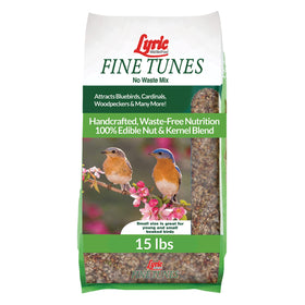 Lyric Fine Tunes 15 lb bag attracting bluebirds to your feeder.