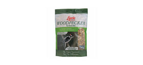 Lyric Woodpecker seed packaging bag showcasing no waste formula