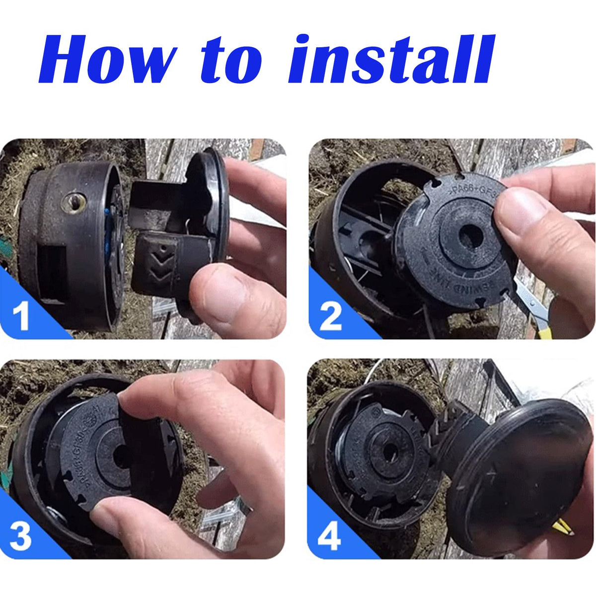 Lyshujli auto-feed design enables tool-free installation.