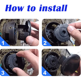 Lyshujli auto-feed design enables tool-free installation.