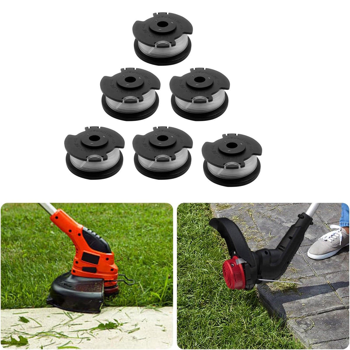 Lyshujli nylon line on ABS spool delivers reliable trimming sessions.