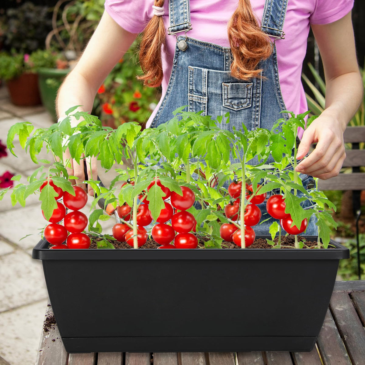 Lysjtsr multipurpose flower boxes suitable for windowsills, porches, balconies.