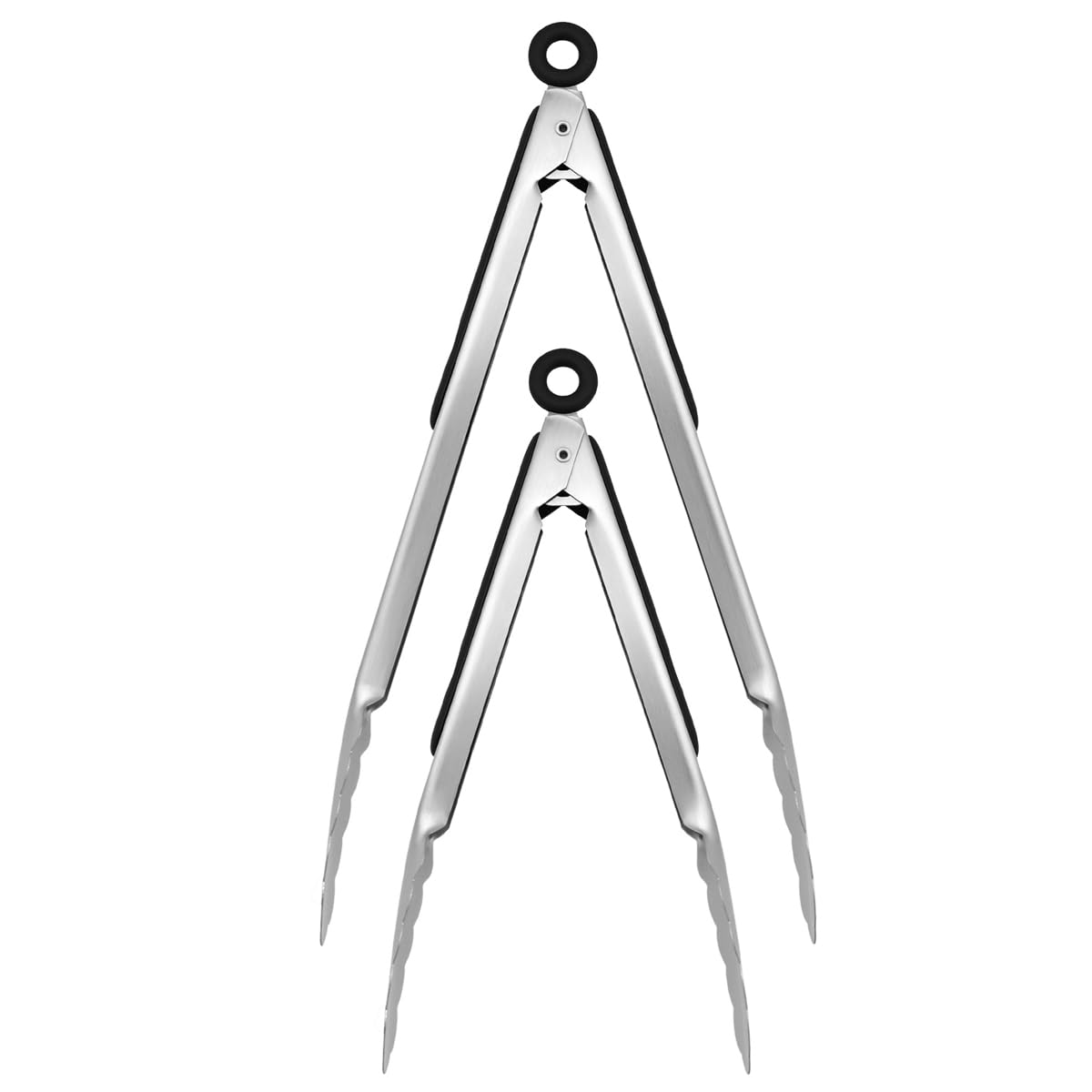 Lyxa SR BBQ grilling action showing versatile tongs