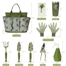 LZPTYYSN hand rake with ergonomic grip for comfortable planting