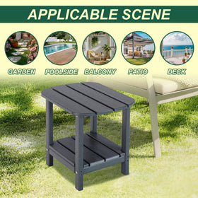 LZRS grey color complements any patio decor and setup
