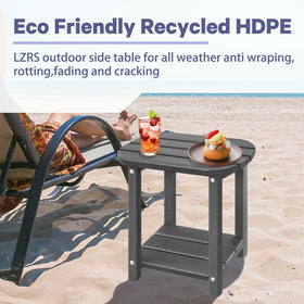 LZRS double-storage design keeps essentials organized outdoors