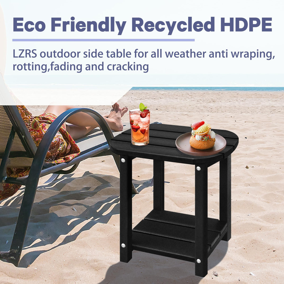 LZRS easy-clean surface ideal for quick maintenance after gatherings