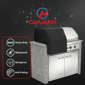 M COMNOVA OUTDOORS adjustable-fit velcro buckles and cord provide a secure seal