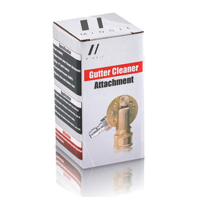 M MINGLE brass and stainless steel construction highlights durability