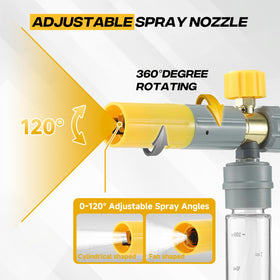 Transparent 100 ml bottle shows soap level at a glance.