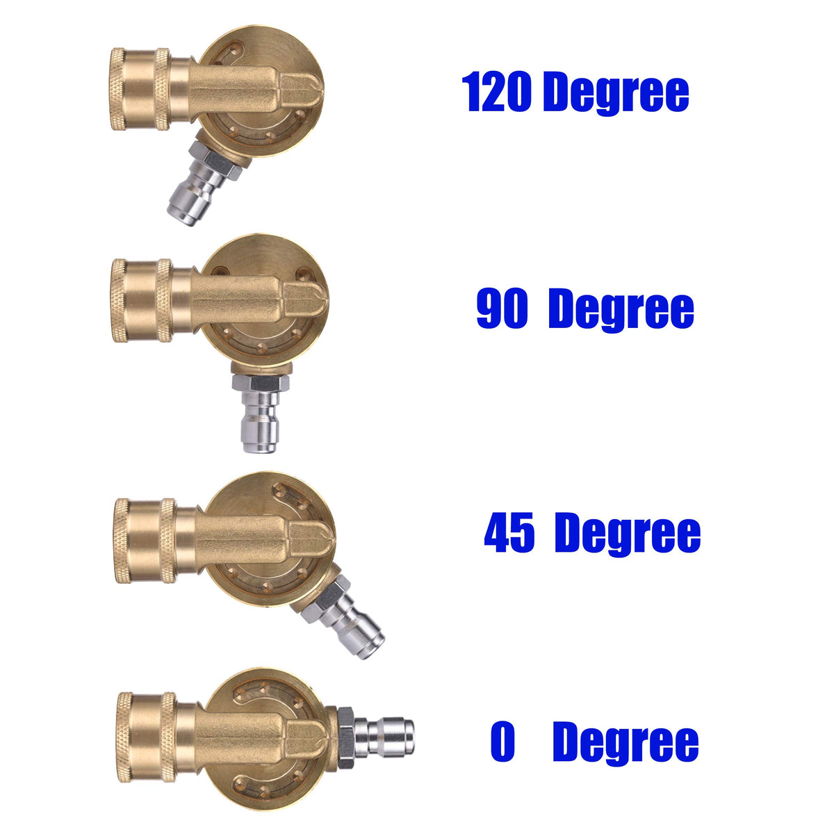 M MINGLE nozzle tips quick connect assembly for fast setup with most wands