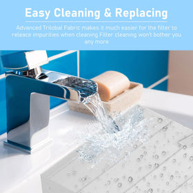 Back-wash design allows easy reuse of Macaberry filters