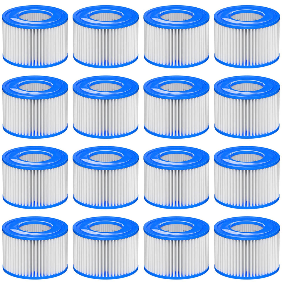 Macaberry Type VI filter cartridge ready for quick spa replacement
