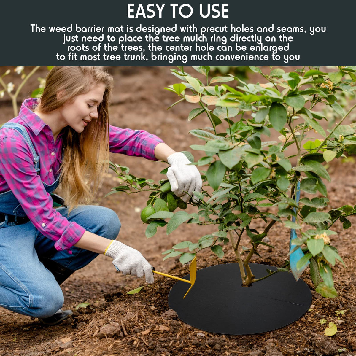 Macarrie reusable garden ring is durable and long lasting.
