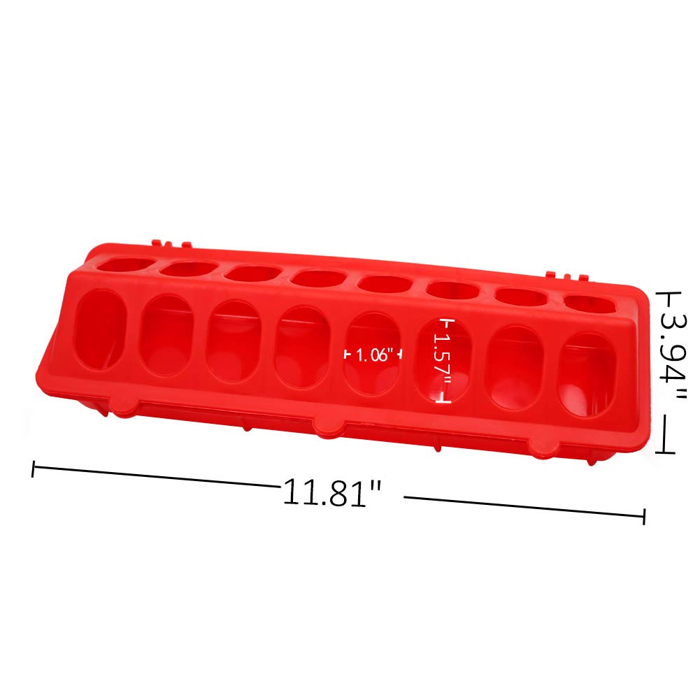 MACGOAL easy-clean poultry feeder ready for quick wipe-downs.