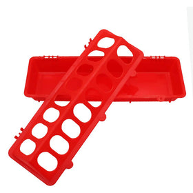 MACGOAL feeder lid open-close view highlights safety and easy assembly.