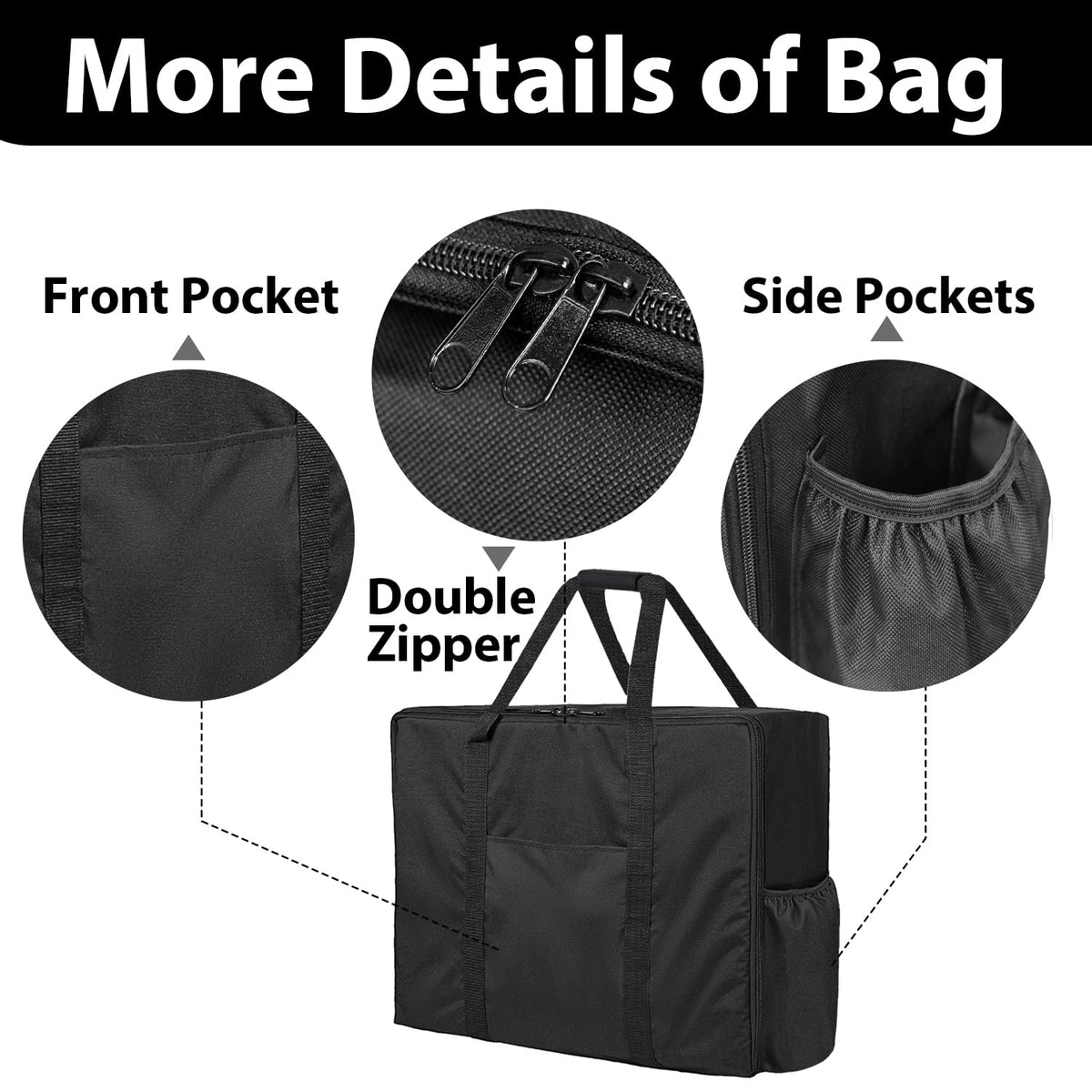 MACOVO rugged 600D fabric with waterproof coating keeps gear dry