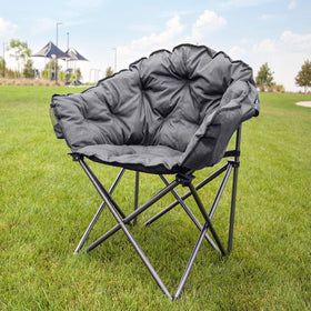 MacSports C932S-129 padded cushion folded chair with carry bag for travel