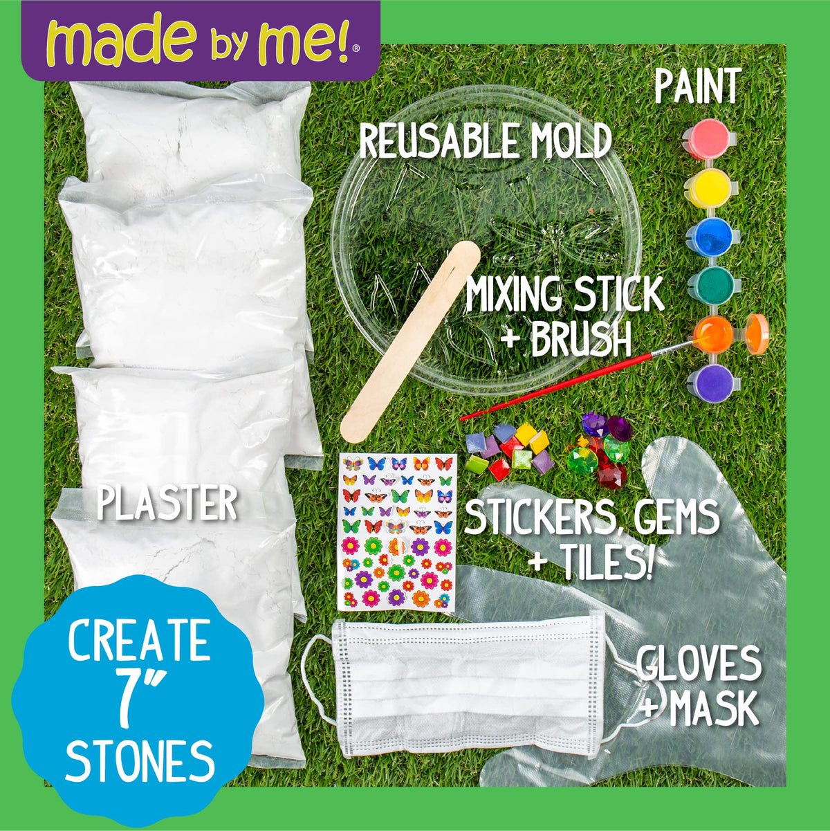Made By Me handprint back customization invites personal touch.