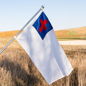 Made in USA Flags Co 3x5 Christian Flag suitable for indoor or outdoor display