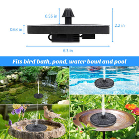 Mademax fish tank and pond use maintains water movement for oxygenation and visual appeal.