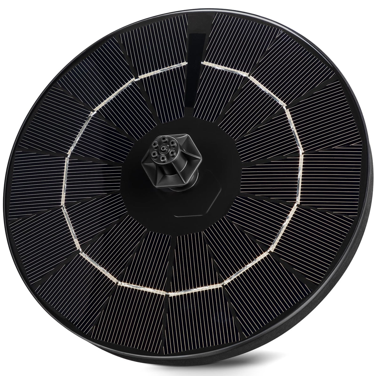 Mademax outdoor garden fountain enhances your space with eco-friendly solar operation.
