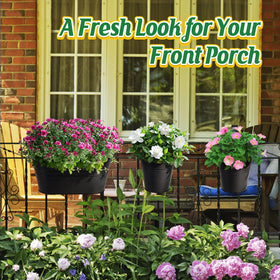 MADHOLLY balcony-ready planters for herbs, succulents, or blooms