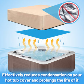MADHOLLY durable material resists wear for long-lasting spa protection