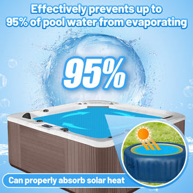 MADHOLLY cover minimizes evaporation and reduces condensation on the water surface