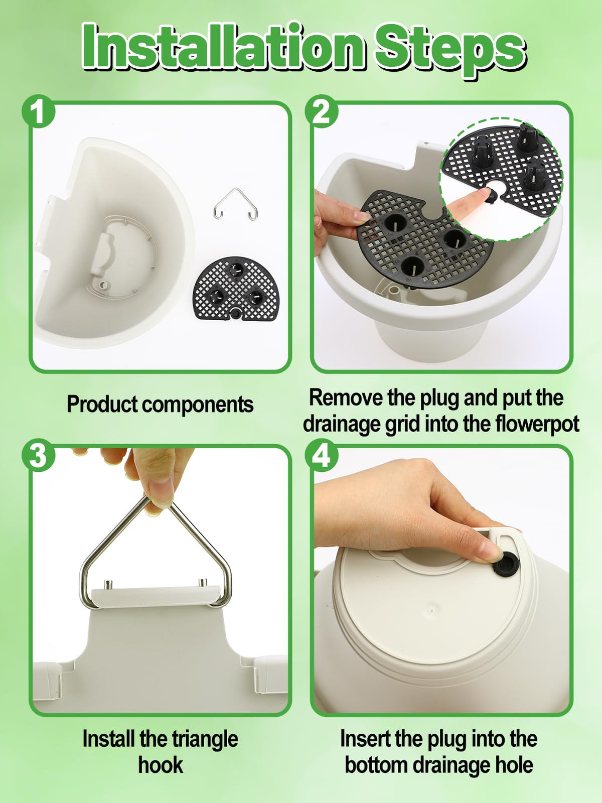 MADHOLLY 6Pcs set offers flexible layouts to mix flowers, herbs, and trailing plants
