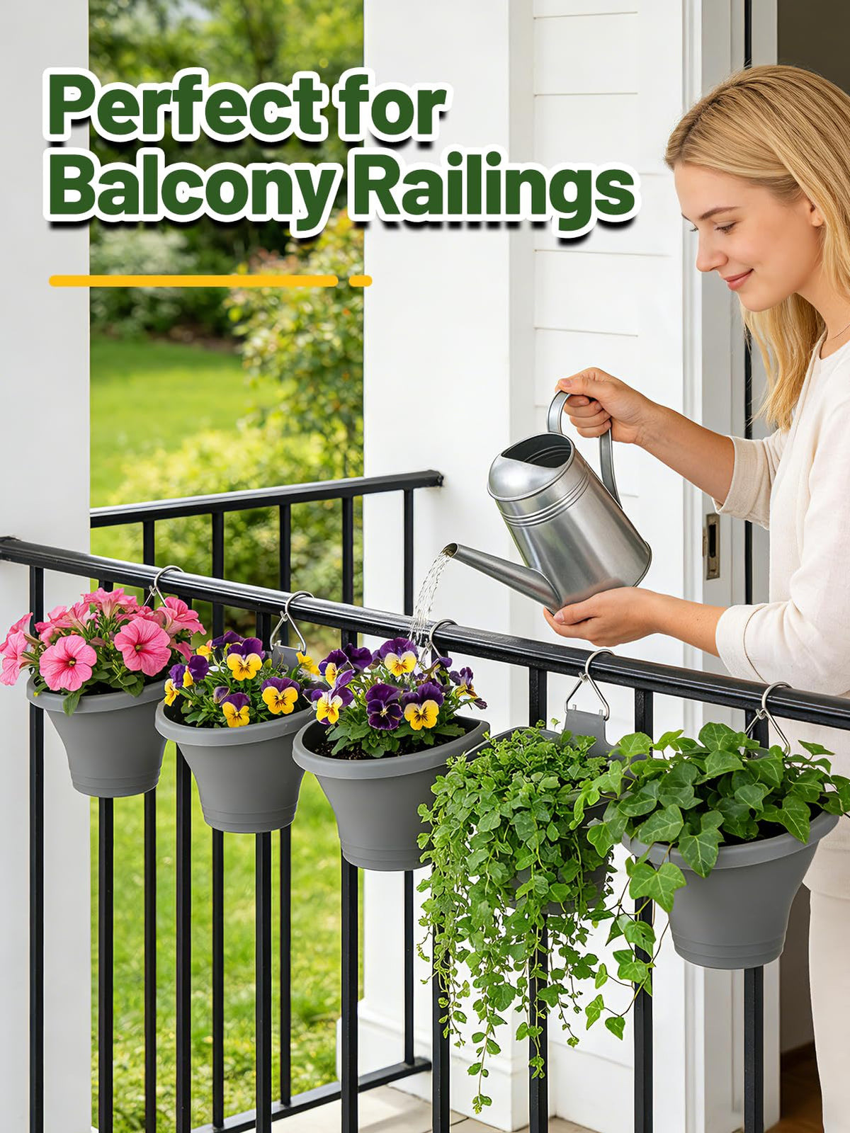 MADHOLLY flat-bottom design supports table or floor placement